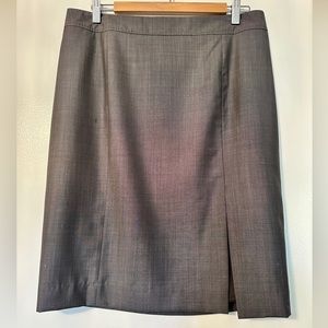 Teeflo pencil skirt with side slit.